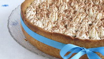 карамельно-шоколадный тарт