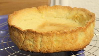 лимонный тарт с миндалем