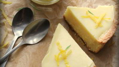 лимонный тарт с миндалем