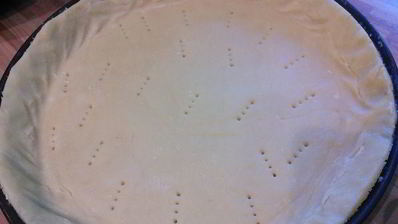 ревеневый тарт с франжипаном