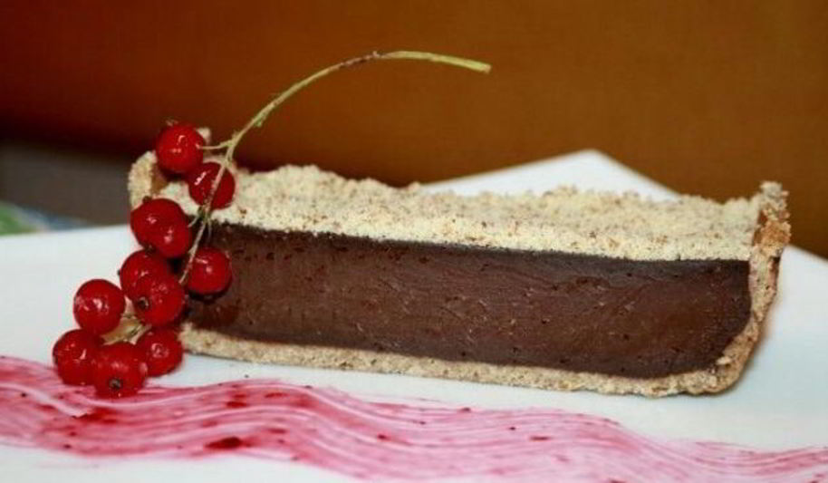 Рецепт шоколадна-бергамотового тарт