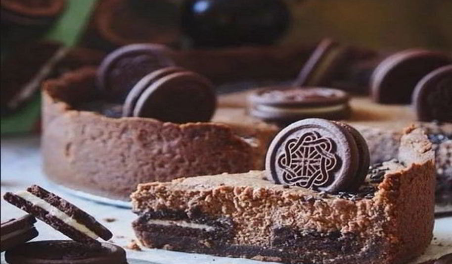 Рецепт шоколадна-творожного тарт oreo