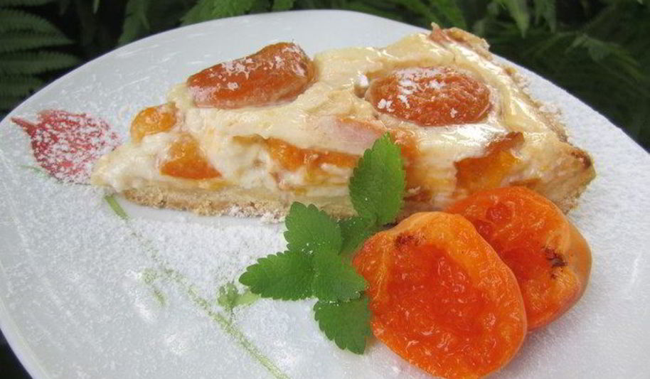 Рецепт тарта абрикосового кисленького