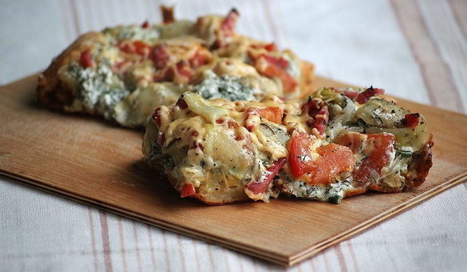 Рецепт тарта фламбе