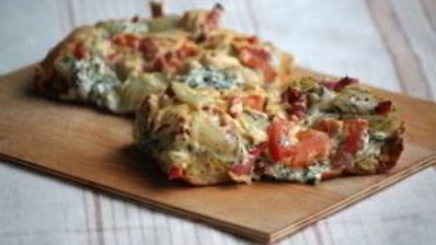 тарт фламбе