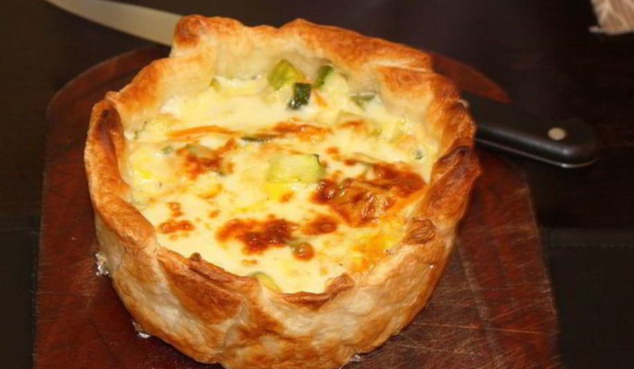 Рецепт тарта из цукини