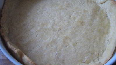 тарт с белым шоколадом и двойной клубникой