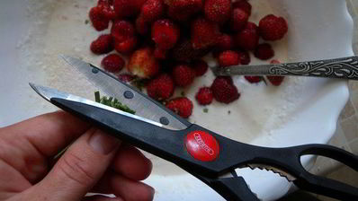 тарт с клубникой с розмарином и ежевикой с базиликом двойное удовольствие