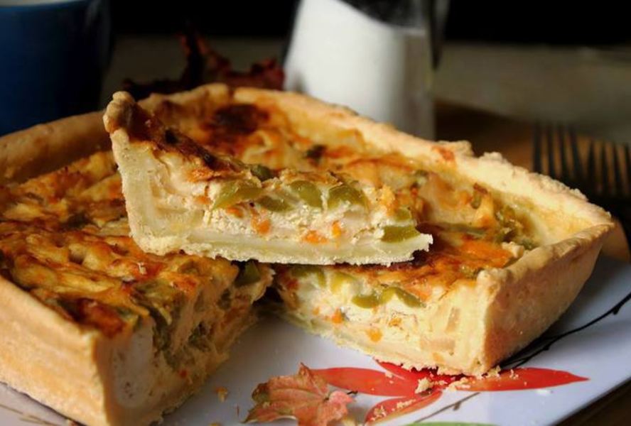 Тарт с курицей