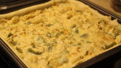 тарт с курицей