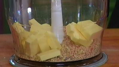 тарт с манго