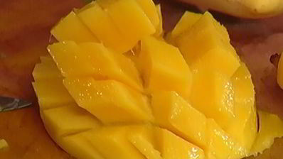 тарт с манго