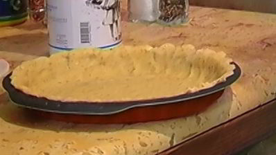 тарт с манго