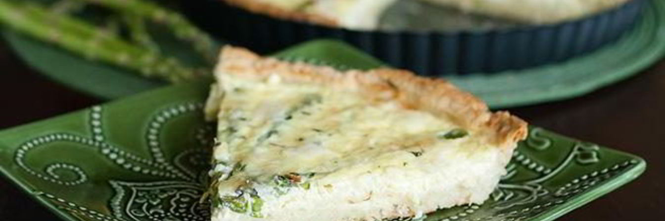 Тарт со спаржей