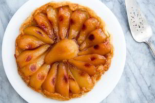 Тарт Татен с грушами