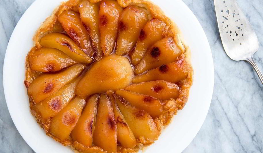 Рецепт тарта татен с грушами