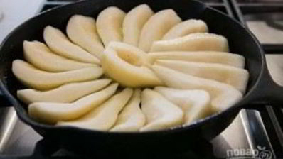 тарт татен с грушами