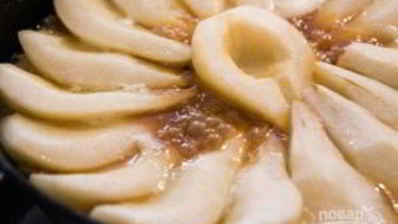 тарт татен с грушами