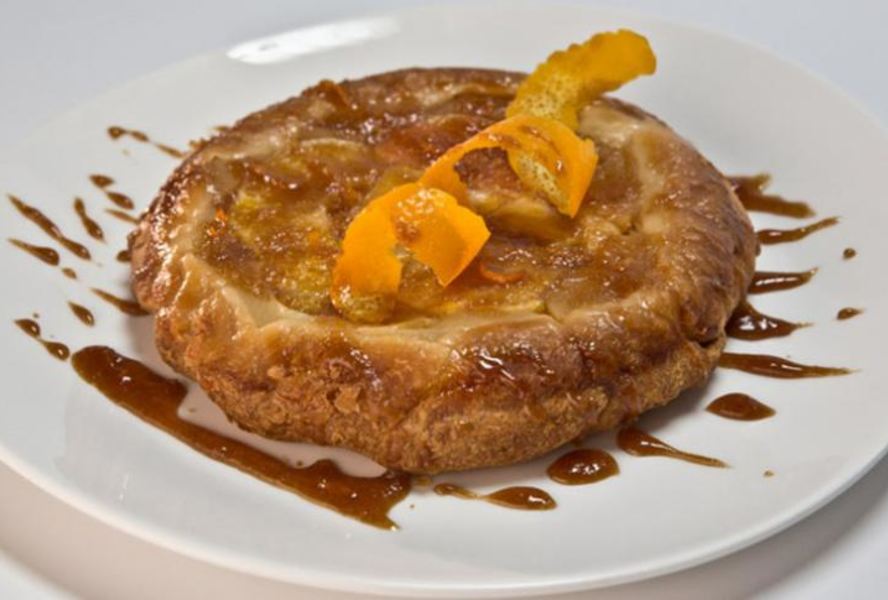 Яблочно-апельсиновый тарт