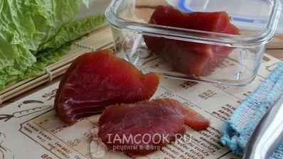 тунец маринованный