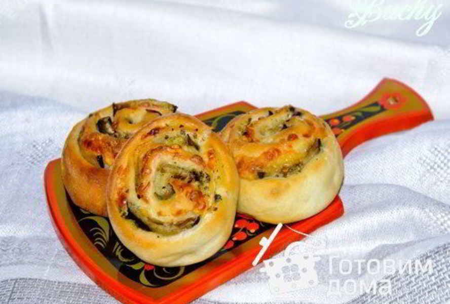 Улитки с баклажанами