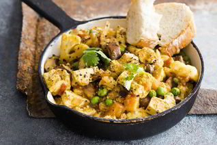 Яичница из тофу