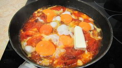 яичница с помидорами — великое сочетание продуктов