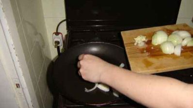 яичница с помидорами