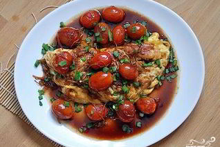 Яичница в воке