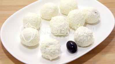 закуска новогодние снежки