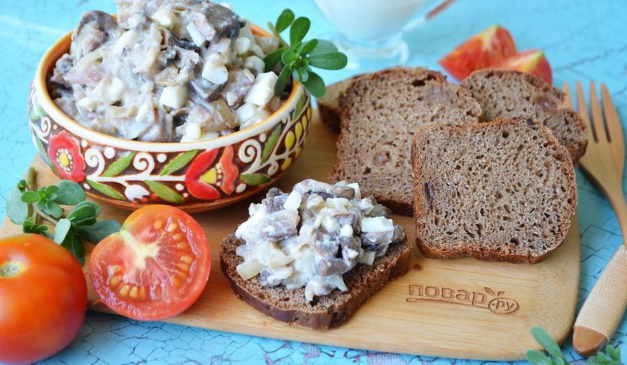 Рецепт закуски проглоти язык