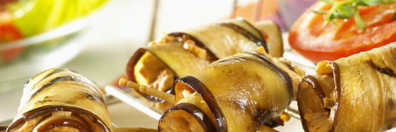 Закуска Тещин язык из кабачков и баклажанов