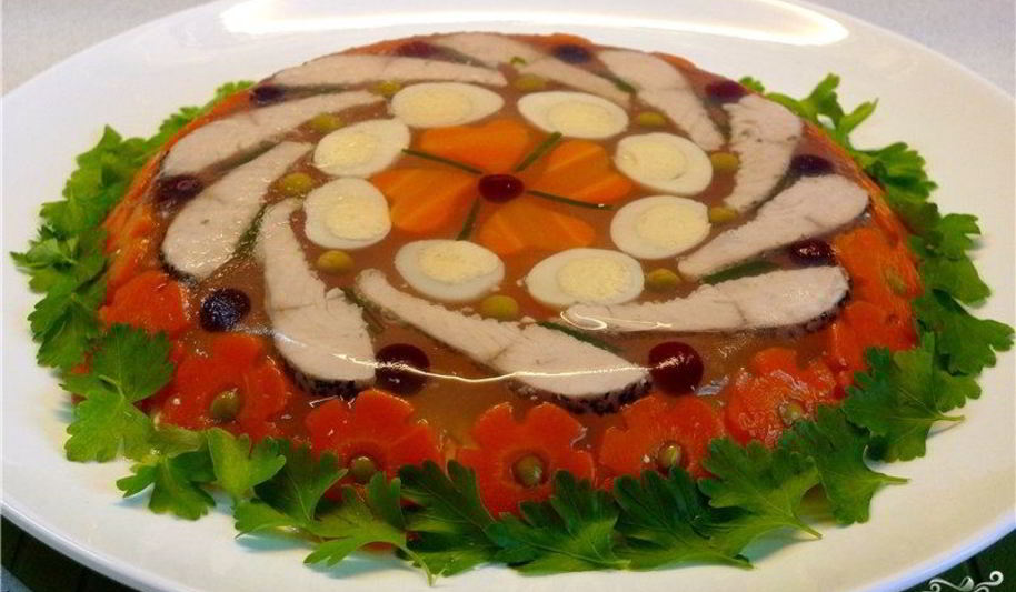 Рецепт заливного из карпа