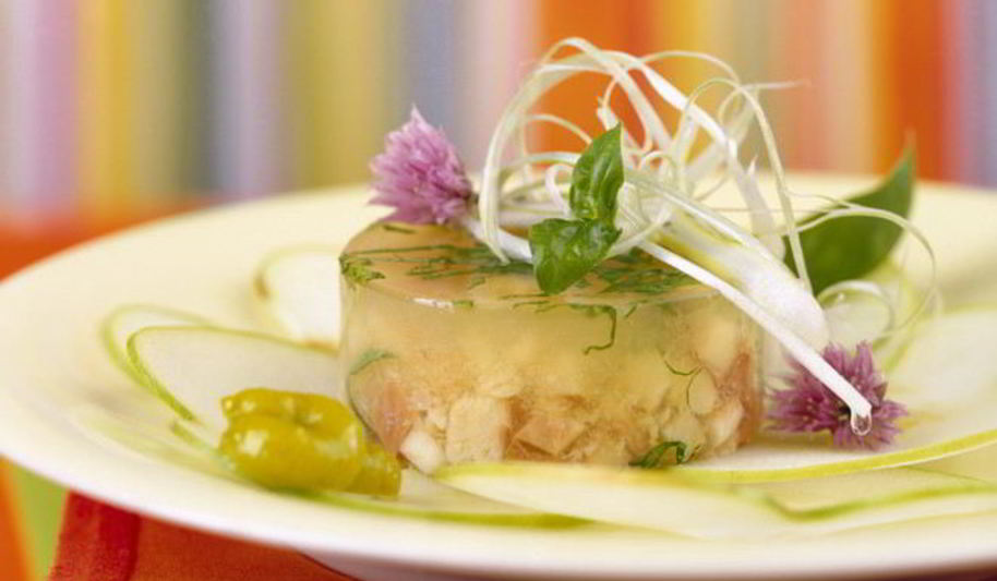 Рецепт заливного из курицы