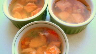 заливное из семги