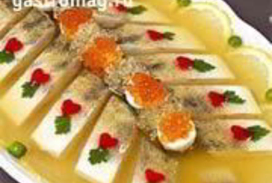 Заливное из судака