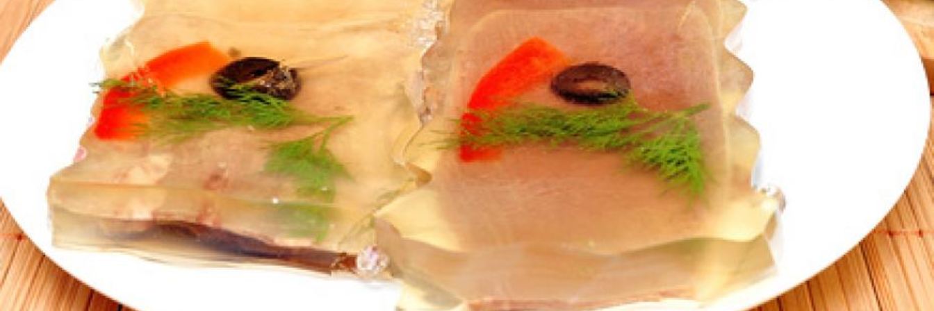 Заливное из языка