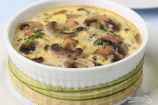 Грибной жульен