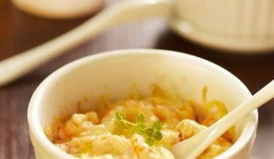 Рецепт куриного жюльена в сливочном соусе с золотистой корочкой из пармезана