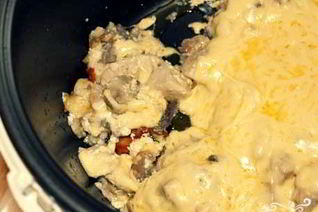 Жульен грибной в мультиварке