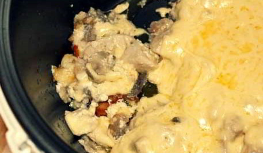 Рецепт жульена грибного в мультиварке