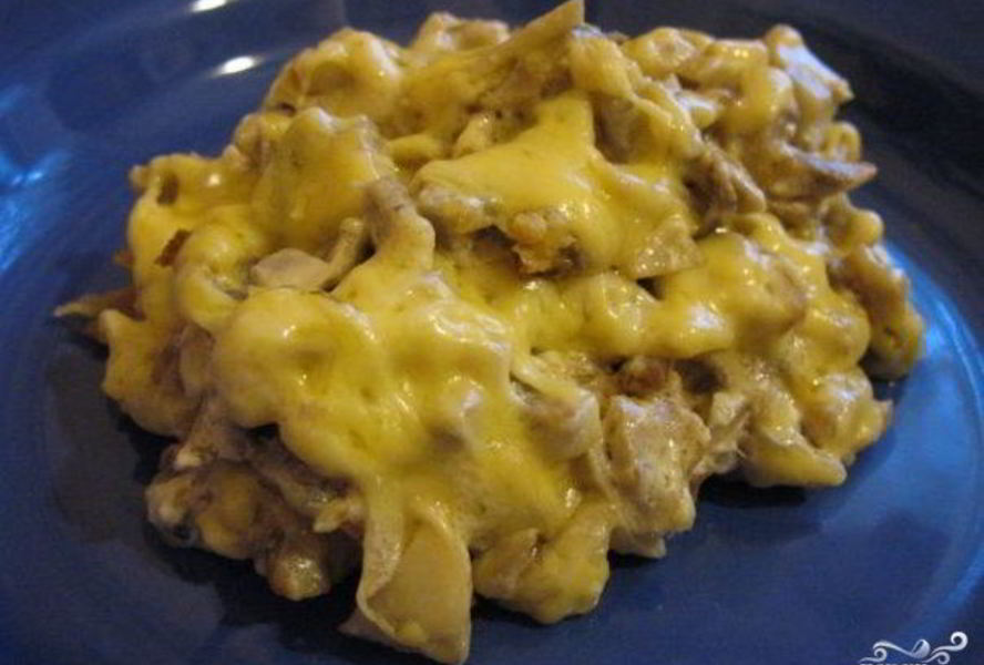 Жульен на сковороде