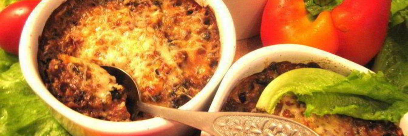 Жульен печеночный с грибами под сыром Джюгас