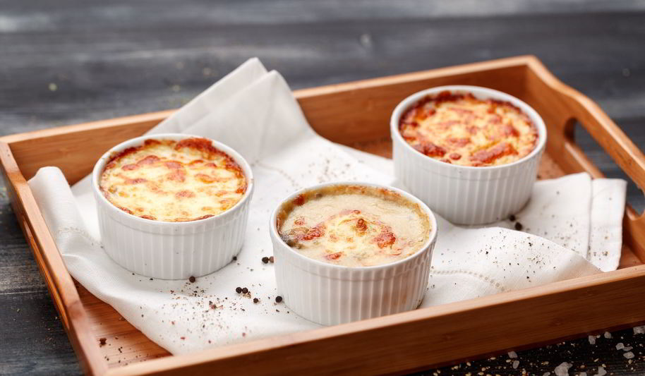 Рецепт жульена с баклажанами