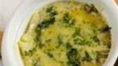 жульен с баклажанами