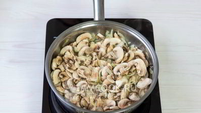 жульен с грибами и сливками