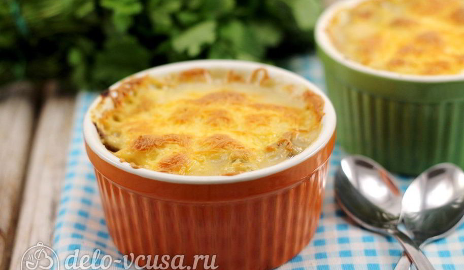 Рецепт жульена с курицей