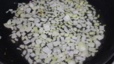 жульен с мидиями и овощами