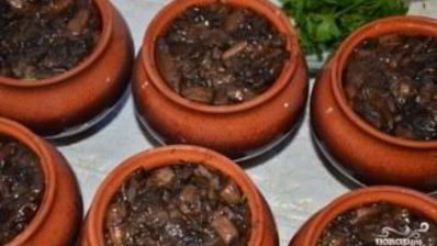 жульен со свининой и картошкой