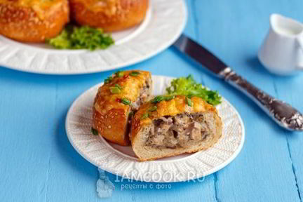 Жульен в булочках